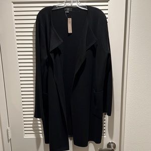 J Crew Juliette Collarless Sweater-Blazer